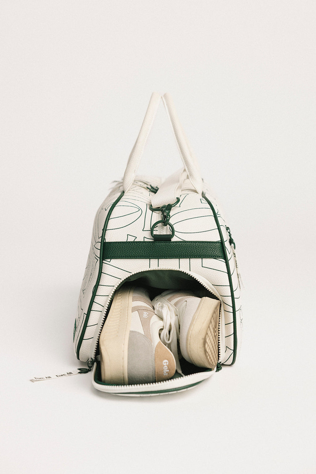 Country Club Bag - Green Scattered