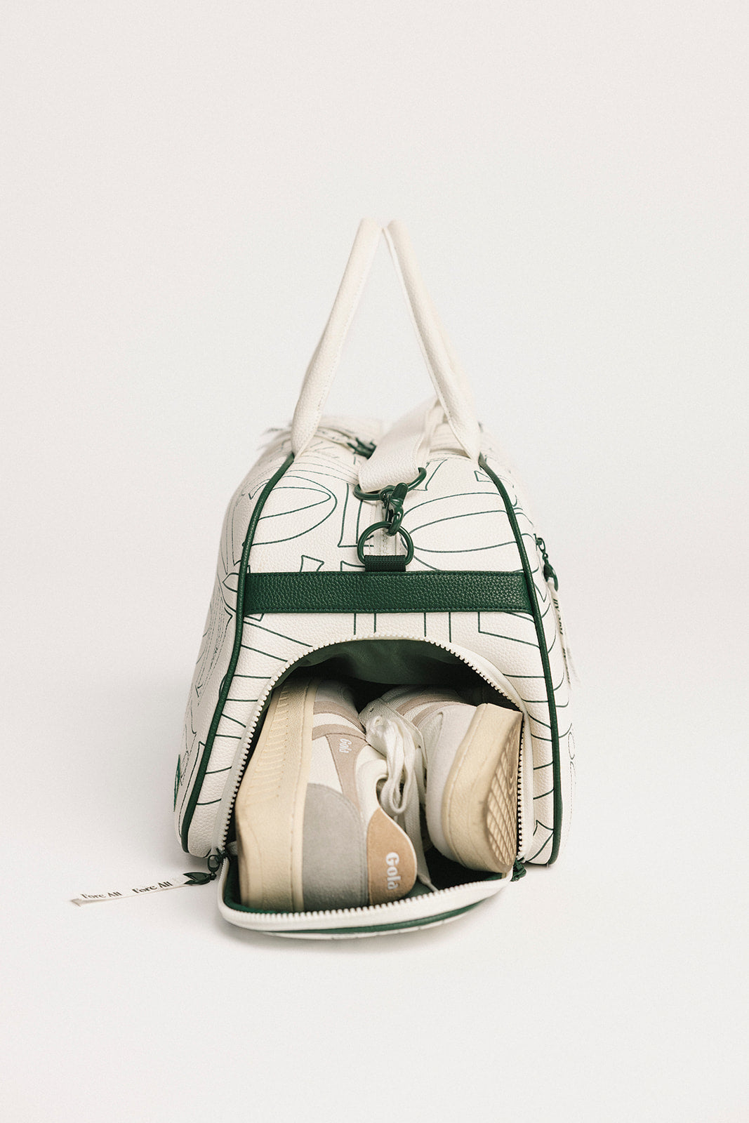 Country Club Bag - Green Scattered