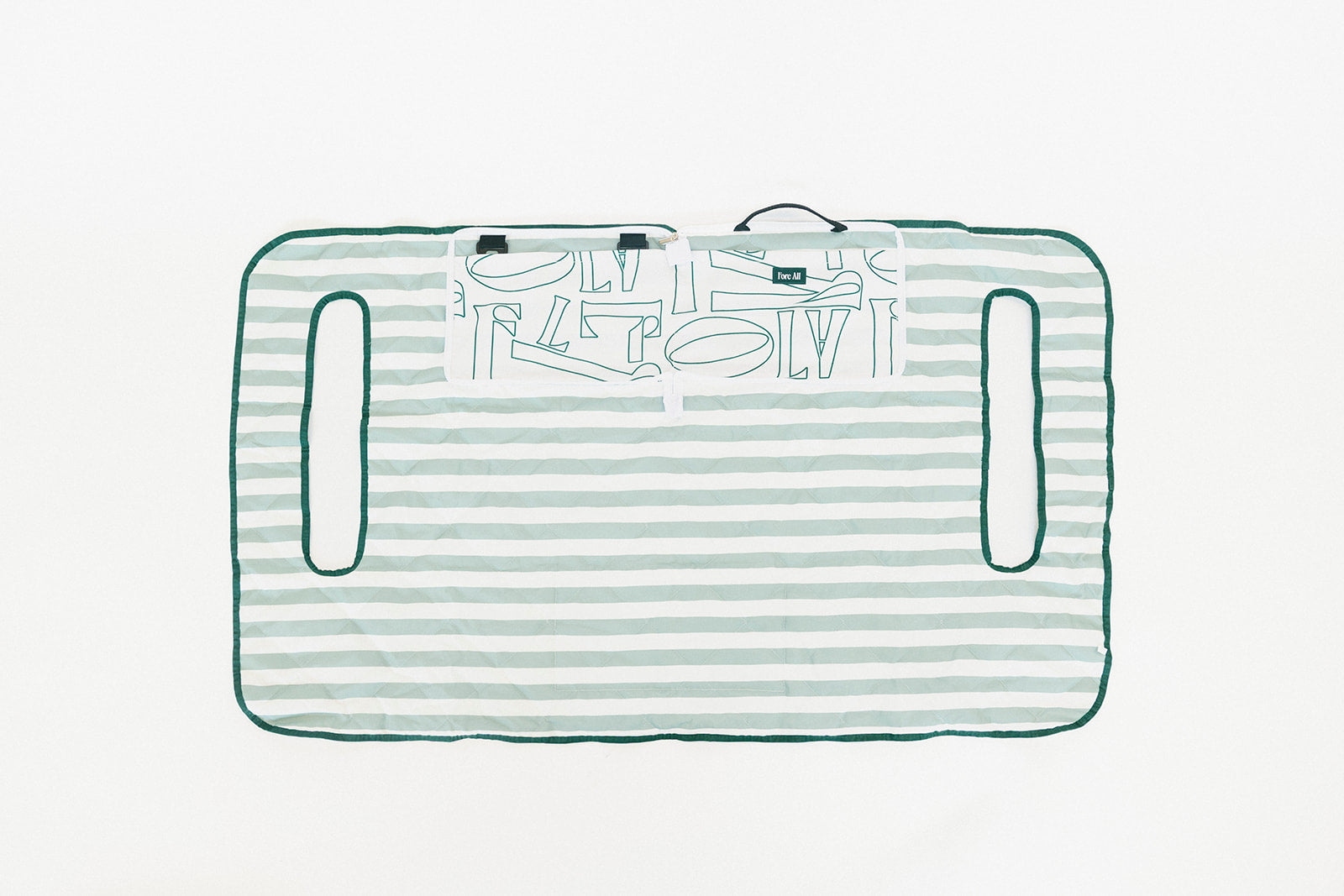 Golf Cart Seat Cover - Sea Stripes/Scattered