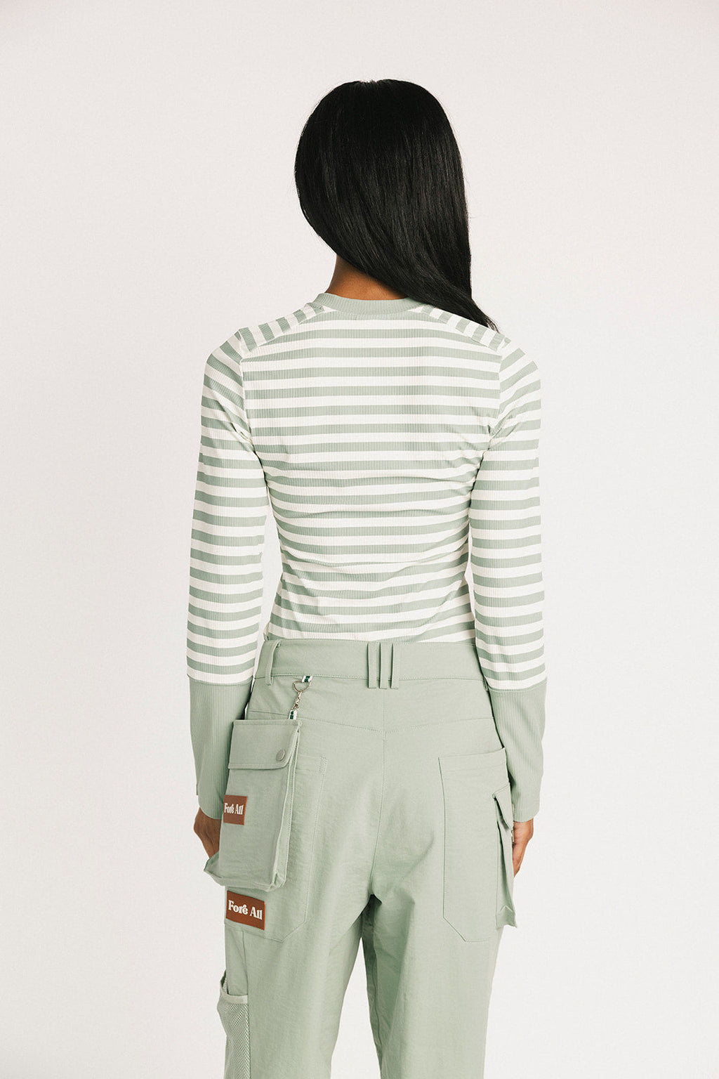 Marlin Long Sleeve - Sea Stripes