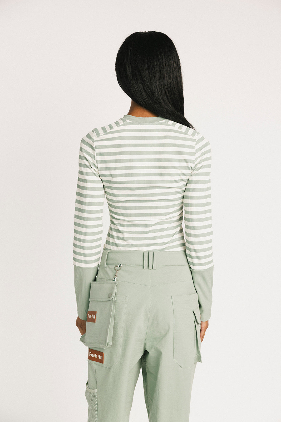 Marlin Long Sleeve - Sea Stripes