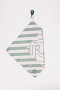 Golf Towel - Sea Stripes/Scattered