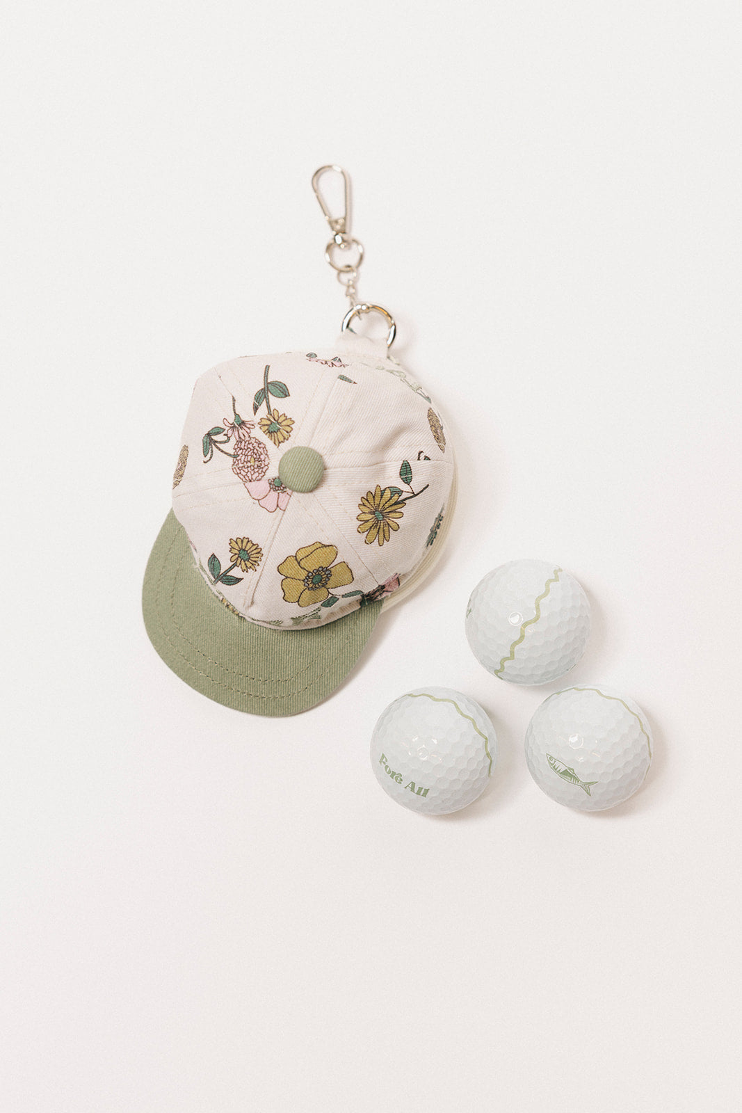 Fore Hat Bag Charm - Floral