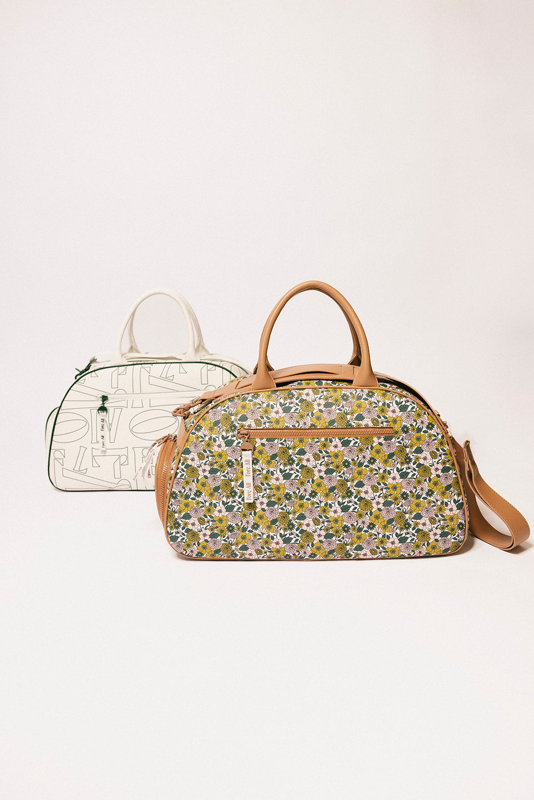 Country Club Bag - Green Scattered
