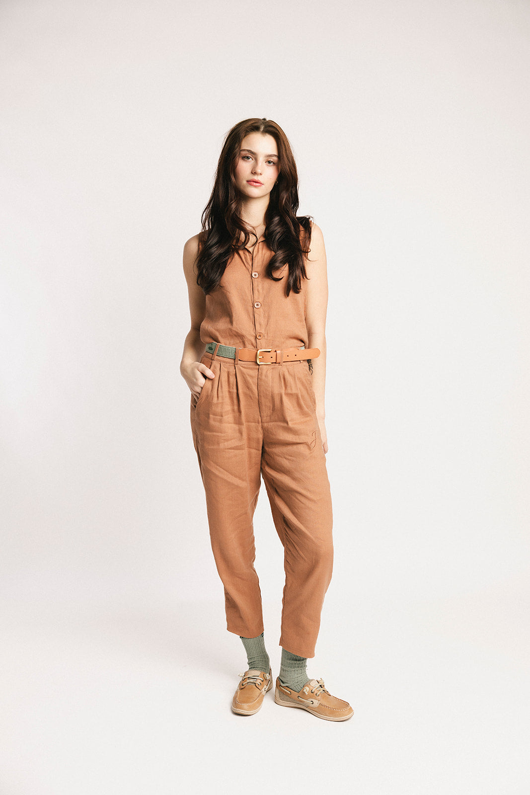 Yacht Pant - Saddle