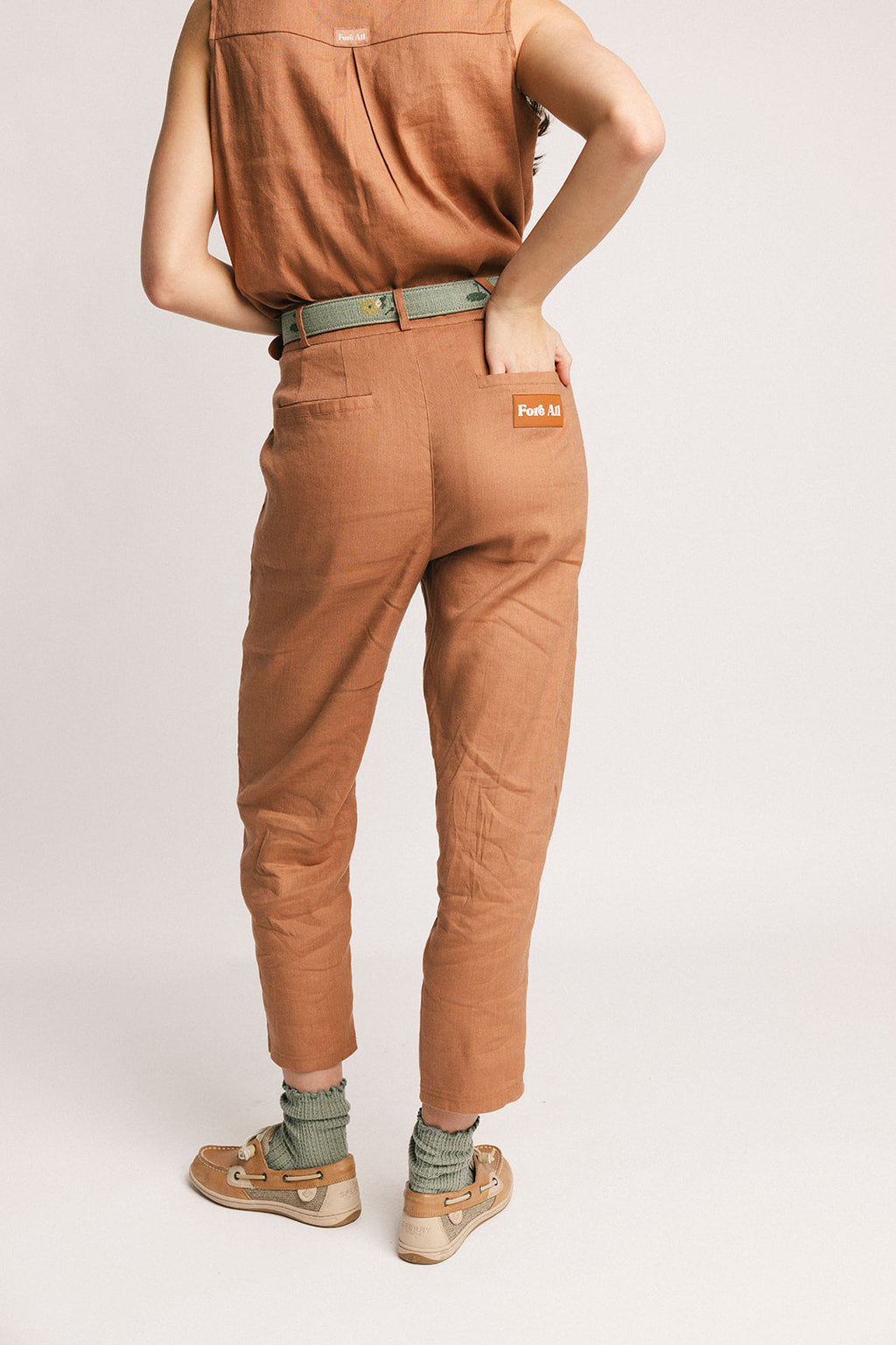 Yacht Pant - Saddle