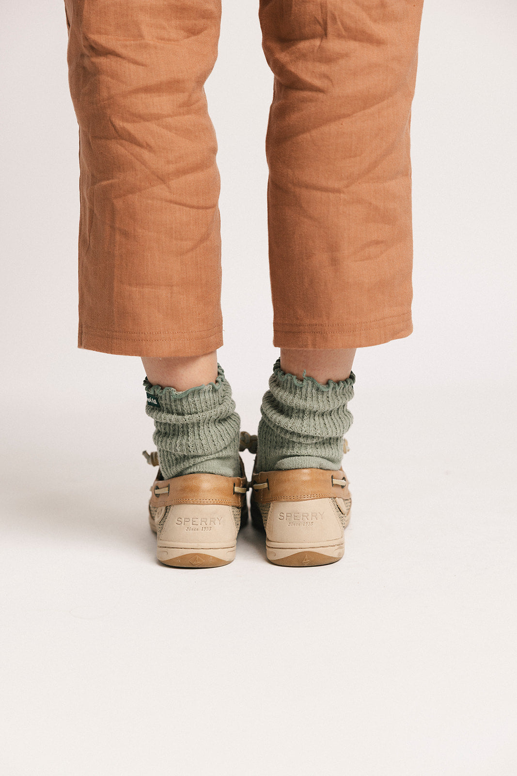 Reef Ruffle Sock - Sea